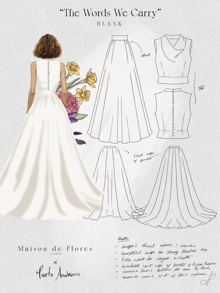 Ficha de desenho · Blank, detalhes